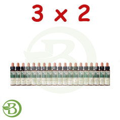 Pack 3x2 Elixir Floral 5 Ceratostigma 10Ml. végétaux