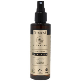Spray corporel à la citronnelle Vitaroms 150 ml Drasanvi