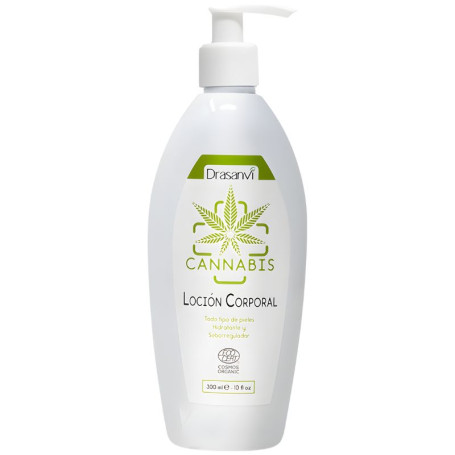 Lotion bio au cannabis Cosmos Organic 300 ml Drasanvi