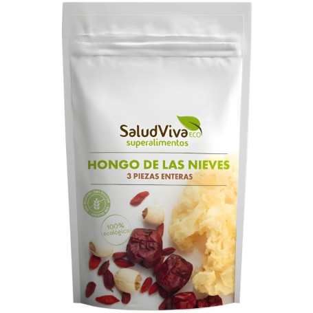 Champignons des neiges entiers, 3 pièces, bio, 90 g, pour une vie saine