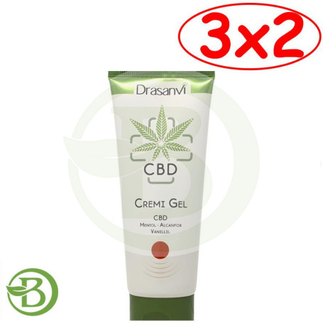 Pack 3x2 Cremigel Cannabis Cbd 75Ml Drasanvi