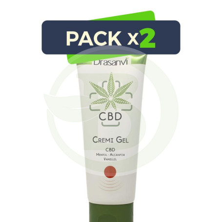 Pack 2x Cremigel Cannabis Cbd 75Ml Drasanvi
