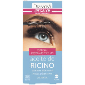 Huile de ricin bio pour cils et sourcils 100 ml Drasanvi