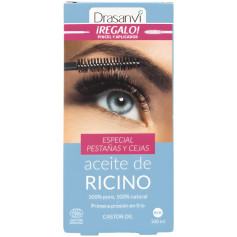 Huile de ricin bio pour cils et sourcils 100 ml Drasanvi