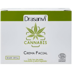 Crème visage au cannabis bio 50 ml Drasanvi
