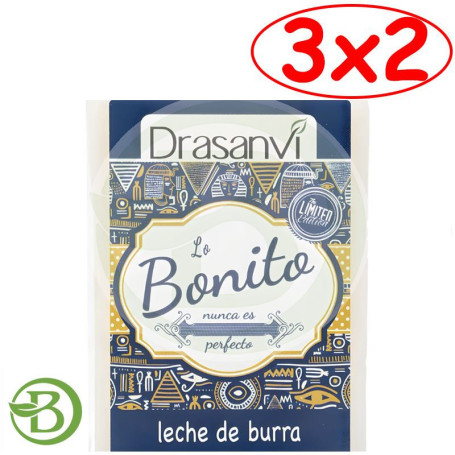 Pack 3x2 Jabón De Leche De Burra 100G Drasanvi