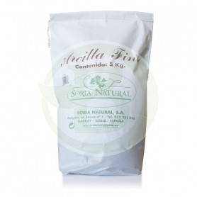 Argile fine 5Kg. Soria Naturel
