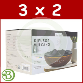 Pack 3x2 Difusor Aromaterapia Vulcano Bluetooth X088b Drasanvi