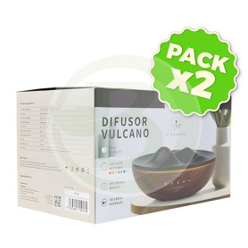 Pack 2x Difusor Aromaterapia Vulcano Bluetooth X088b Drasanvi