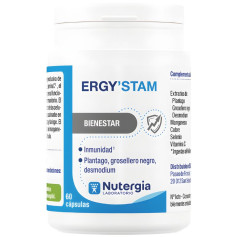 Ergystam 60 capsules Nutergia