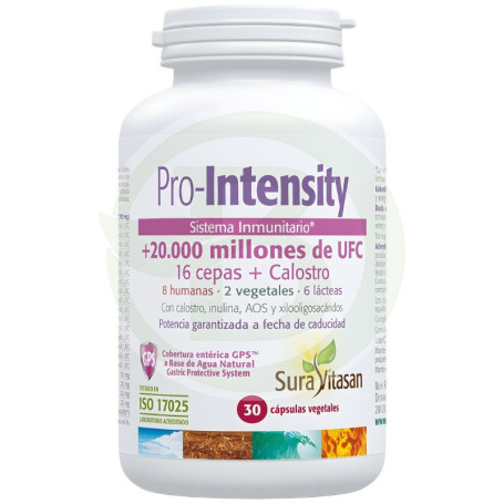 PRO-INTENSITY 30 CAPSULES SURA VITASAN