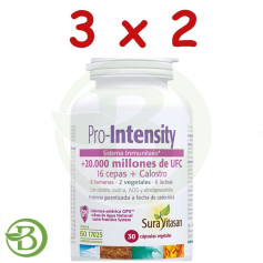 Pack 3x2 PRO-INTENSITE 30 GELULES SURA VITASAN