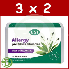 Pack 3x2 Allergy Pastillas Blandas Suizas 50G Esi