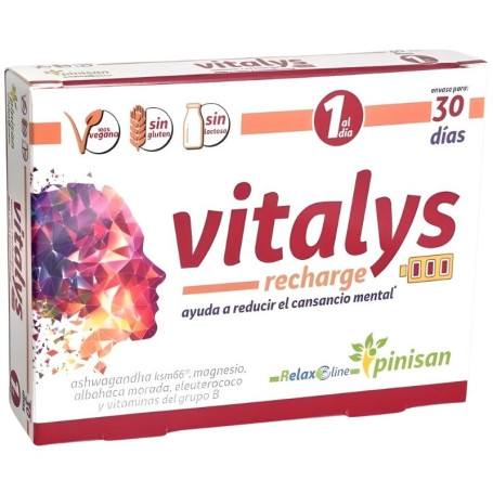Vitalys Recharge 30 Gélules Pinisan