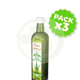 Pack 3x Puro Jugo De Aloe Vera 500Ml. Tongil
