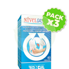 Pack 3x Nivelgastric 40 Gélules Végétales Tongil