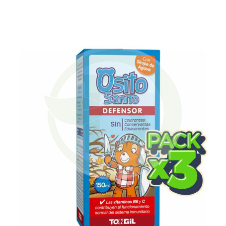 Pack 3x Osito Sanito Defensor 150Ml. Tongil