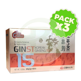 Pack 3x Ginst15 Tea 100 Sobres Il Hwa
