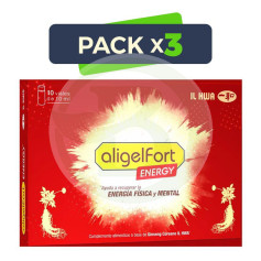Pack 3x Aligelfort Energy 10 Fioles Il Hwa