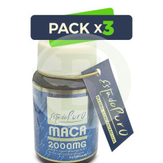Pack 3x Maca 200Mg. 60 Gélules Estado Pur