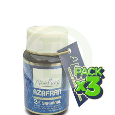 Pack 3x Safran 2% Safranal 40 Gélules Estado Pur