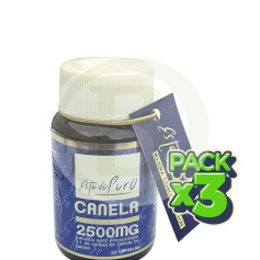 Pack 3x Canela 2.500Mg. 30 Cápsulas Estado Puro