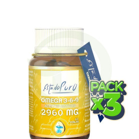 Pack 3x Omega 3-6-9 60 Perlas Tongil