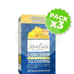Curcuma 10.000Mg 80 Gélules Végétales Estado Puro
