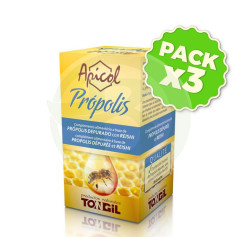 Pack 3x Apicol Propolis 40 Gélules Tongil