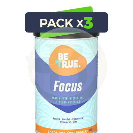 Pack 3x Focus 400G Be True - Tongil