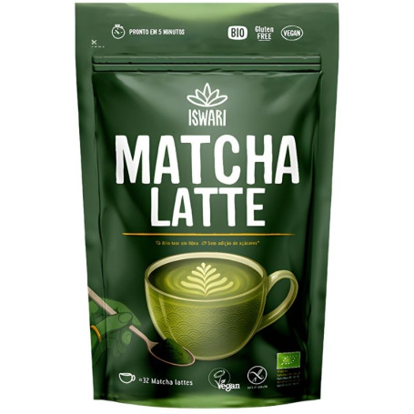Matcha Latte Bio en Poudre 100G Iswari
