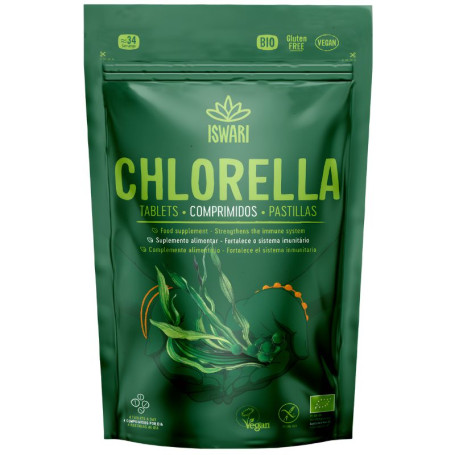 Chlorella en Comprimés Bio 70G Iswari