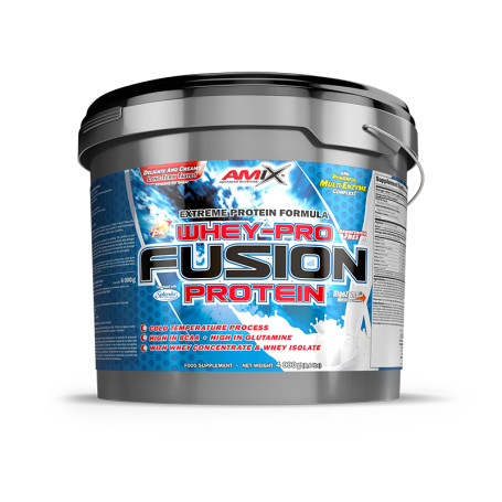 Whey-Pro Fusion 4 Kg Moka-Chocolat-Café Amix