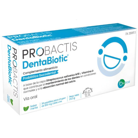 Probactis Dentabiotic 30 Pastilles Biotical Health