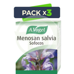 Pack 3x Menosan Sauge 30 comprimés A.Vogel