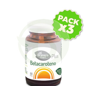 Pack 3x Beta Caroteno Plus El Granero