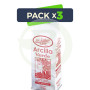 Pack 3x Arcilla Verde Bolsa 1Kg. El Granero