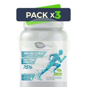 Pack 3x Mix Proteínas Bote Bio 500Gr. Granero