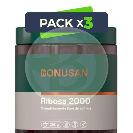 Pack 3x Ribosa 250Gr. Bonusan