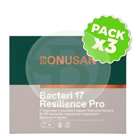 Pack 3x Bacteri 17 Expert Resilience 14 Sobres Bonusan