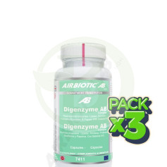 Pack 3x Digenzyme Ab Complex 60 Gélules Airbiotic