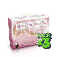 Pack 3x Nutriorgans Circulation 20 Flacons Tongil