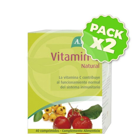 Pack 2x Vitamin C Vogel 40 Comprimidos
