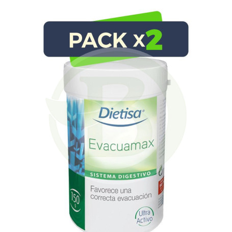 Pack 2x Evacumax 150Gr. Dietisa