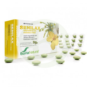Comprimidos de Sen, Malvavisco e Hinojo (Senilax) Soria Natural
