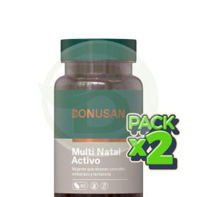 Pack 2x Multi Natal Activo 60 Tabletas Bonusan