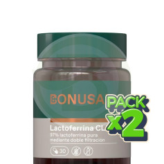 Pack 2x Lactoferrina Cln 300 30 Gélules Gastrorésistantes Bonusan