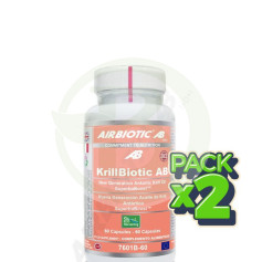 Pack 2x Krillbiotic 60 Gélules Airbiotic