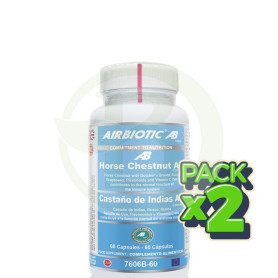 Pack 2x Castaño De Indias Ab Complex 60 Cápsulas Airbiotic