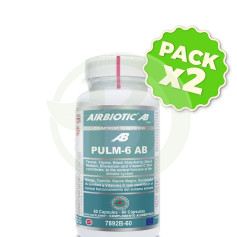 Pack 2x Pulm-6 Ab 60 Gélules Airbiotic